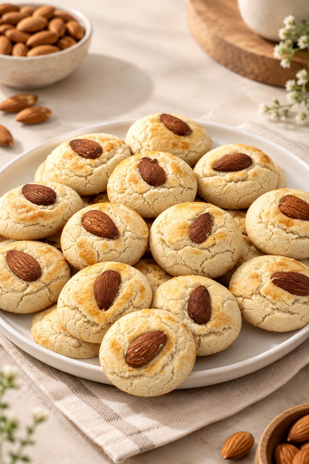 Almond Naan Khatai